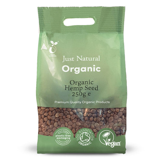 Organic Hemp Seed Whole 250g