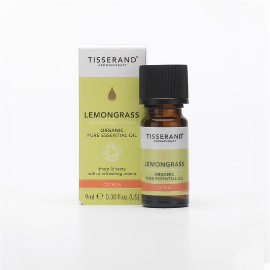 Organic Lemongrass Essential Oil (9ml)