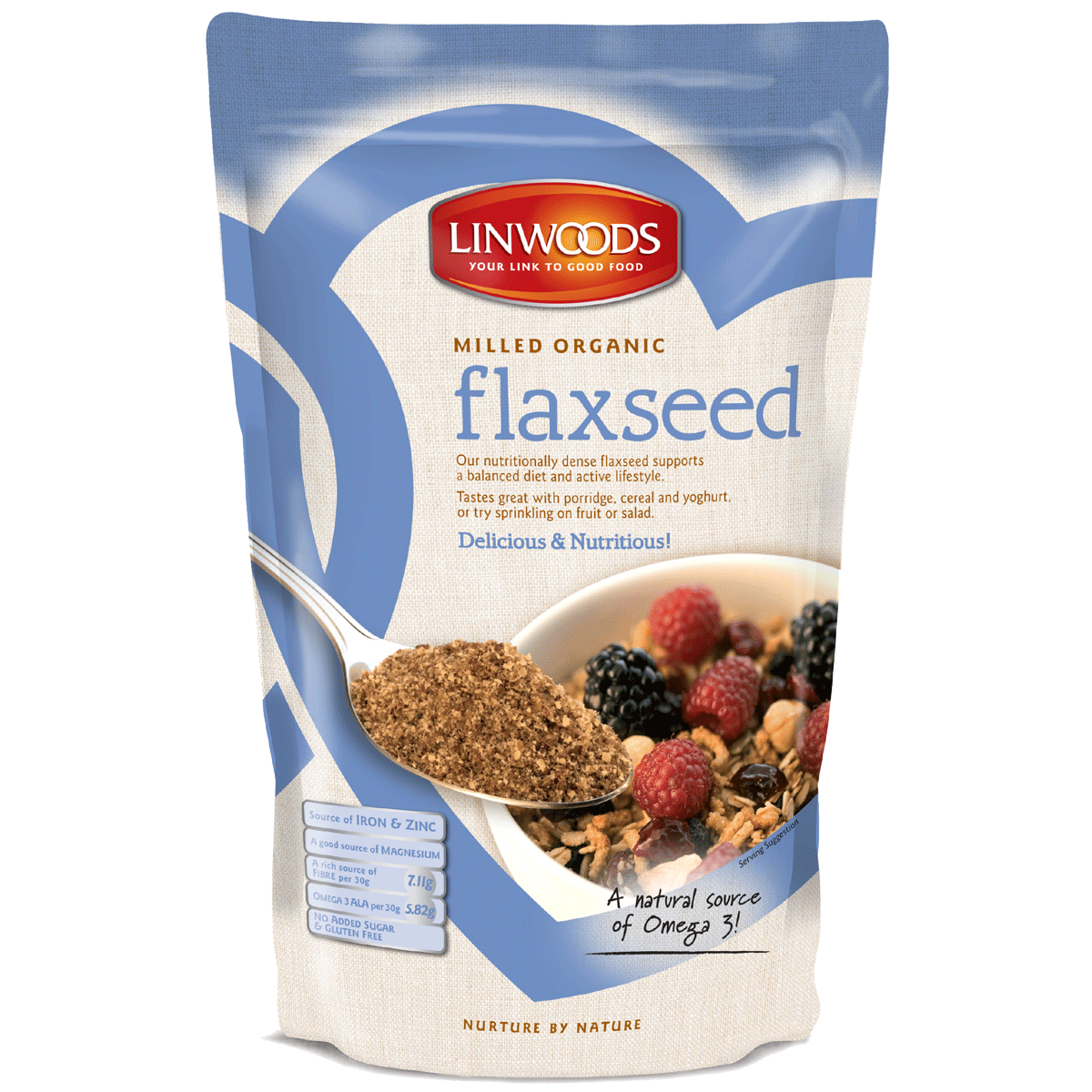 Organic Milled Flaxseed 425g