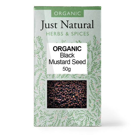 Organic Mustard Seed Black 50g