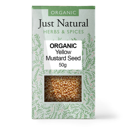 Organic Mustard Seed Yellow 50g