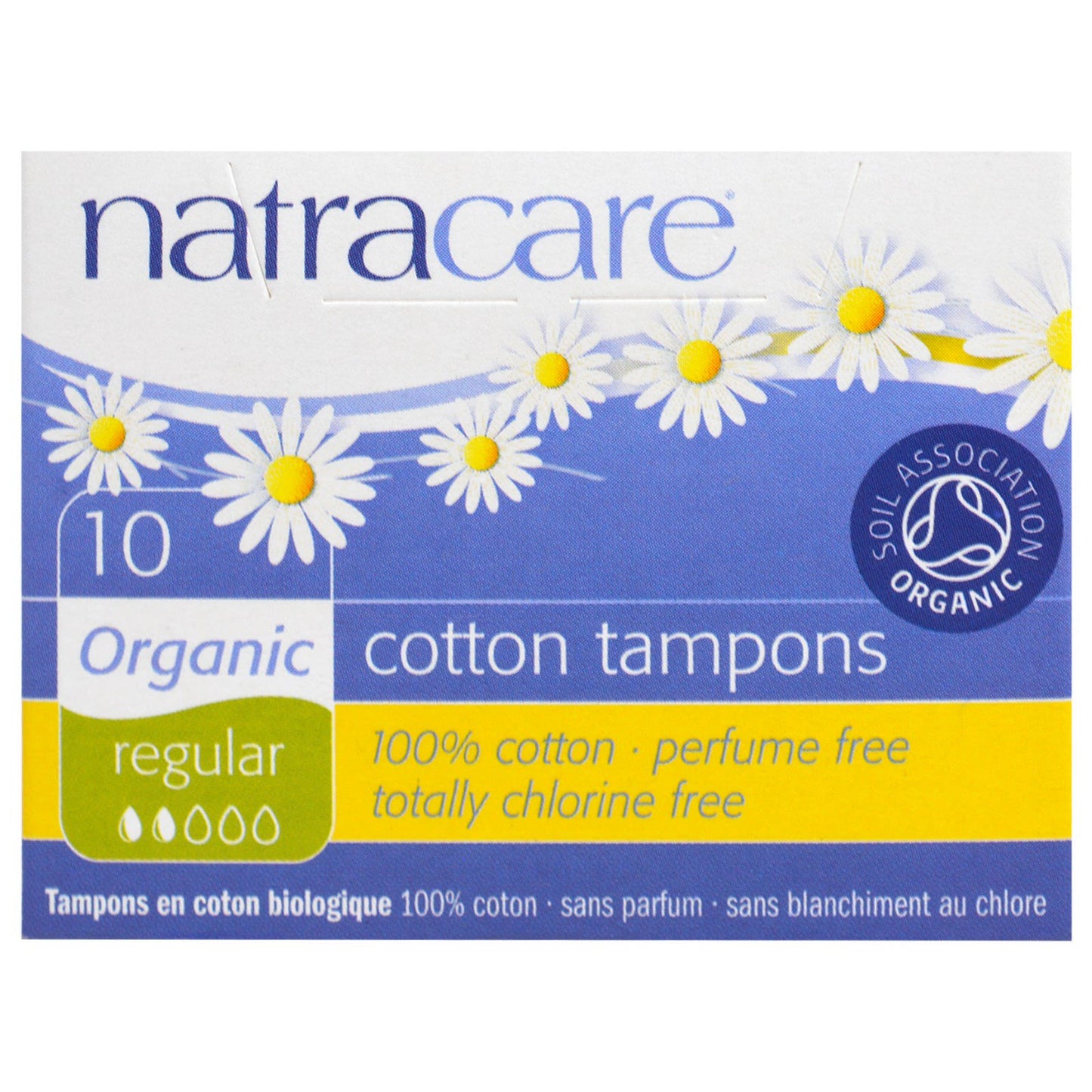 Organic Non-Applicator Tampons Regular