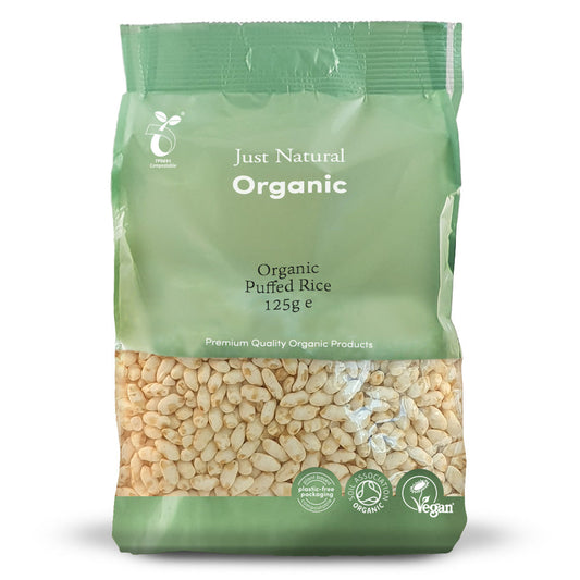 Organic Puffed Rice 125g