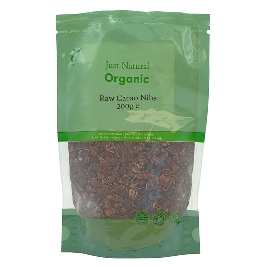 Organic Raw Cacao Nibs 200g