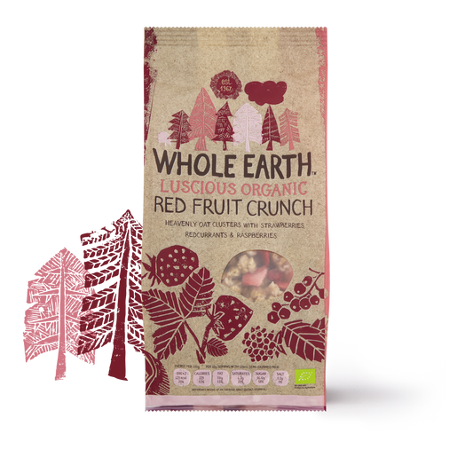 Organic Red Fruit Crunch 450g