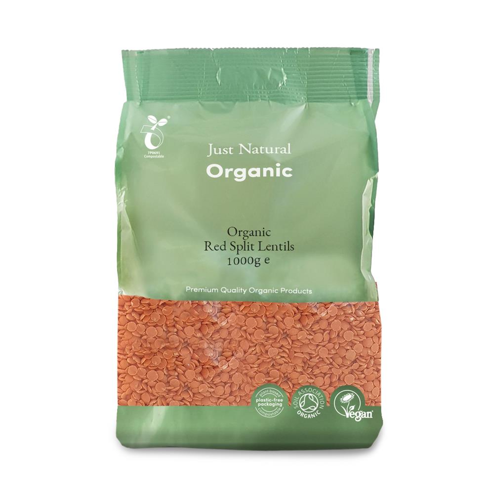 Organic Red Split Lentils