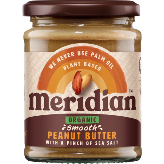 Organic Smooth Peanut Butter with a pinch of salt 280g