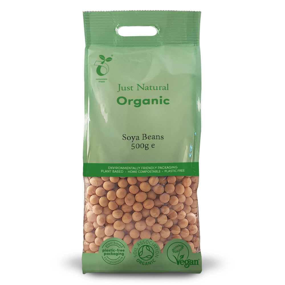 Organic Soya Beans 500g