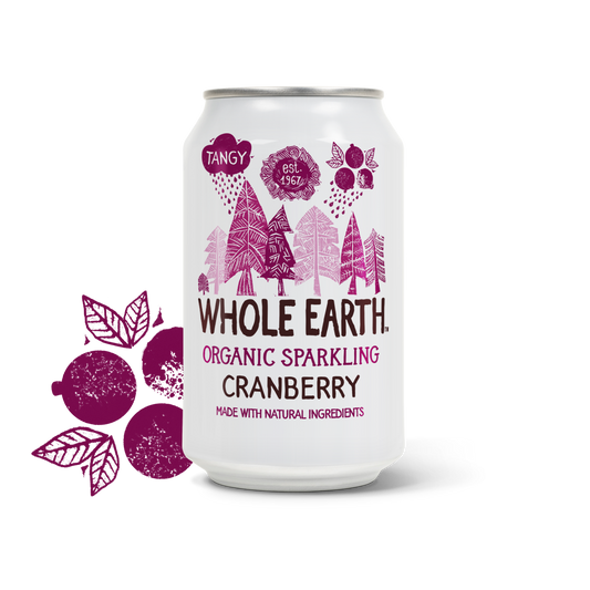 Organic Sparkling Cranberry Drink 330ml