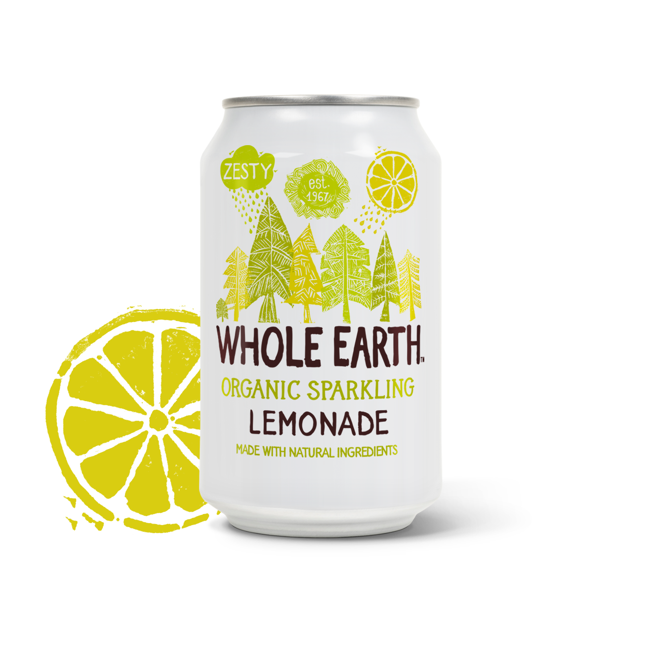 Organic Sparkling Lemonade Drink 330ml