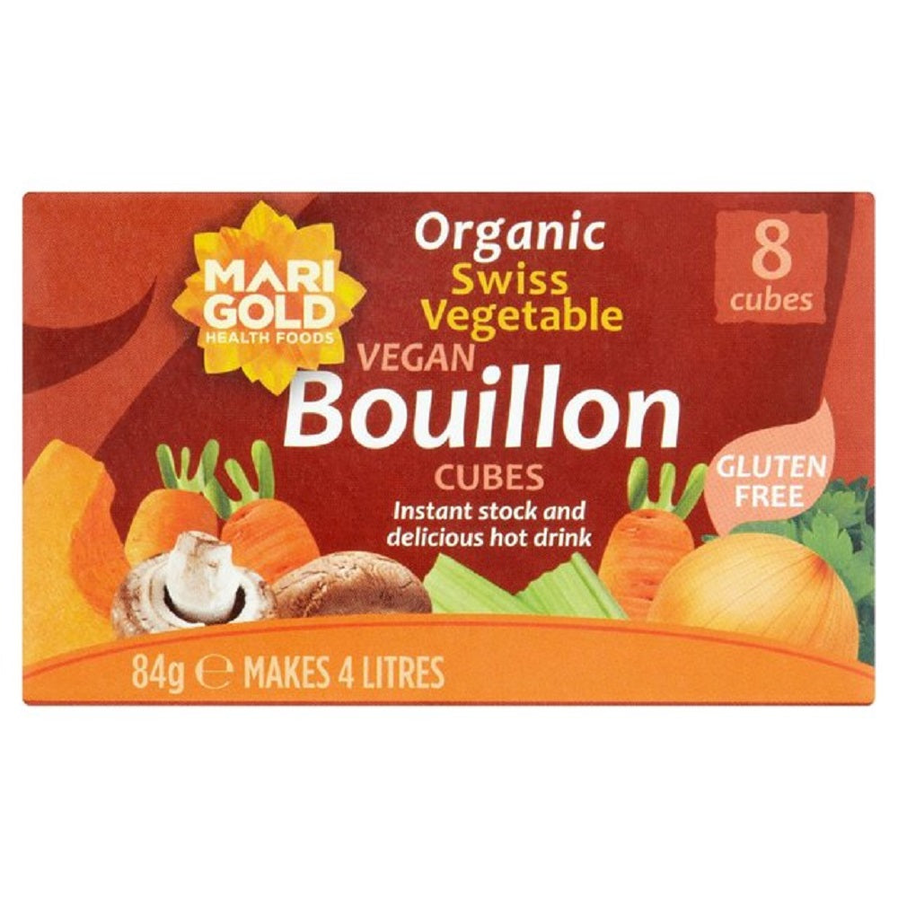 Organic Swiss Vegetable Bouillon Cubes Regular 8's