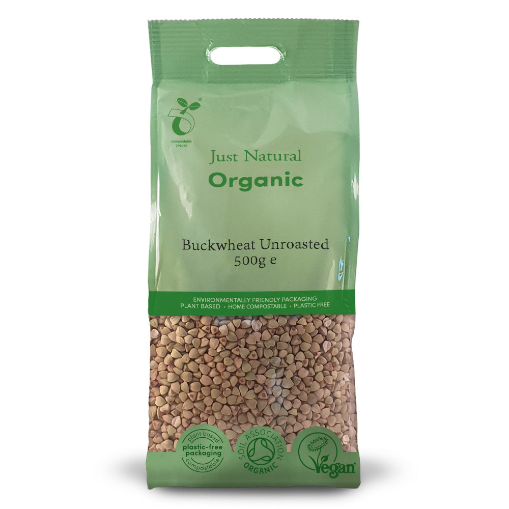 Organic Unroasted Buckwheat 500g