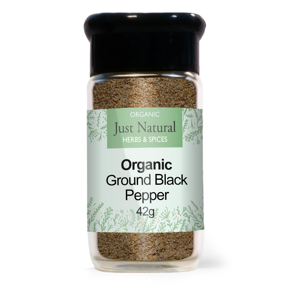 Pepper Ground Black (Glass Jar) 42g