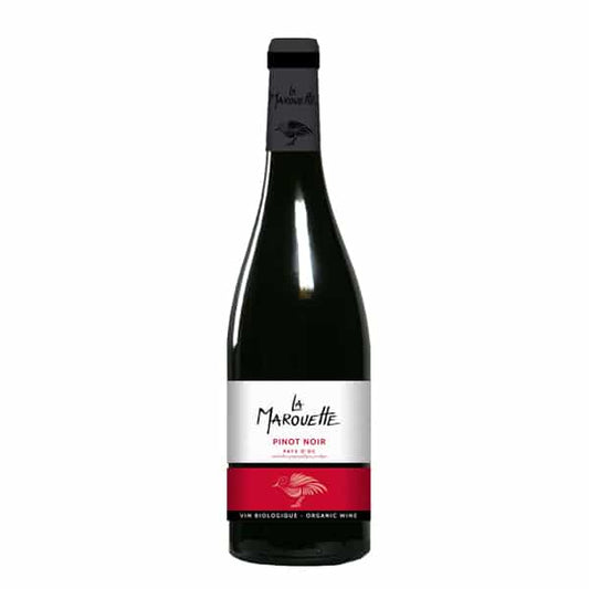 Pinot Noir 'La Marouette', IGP Pays d'Oc, France Organic Red Wine