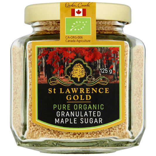 Pure Organic Maple Sugar 125g