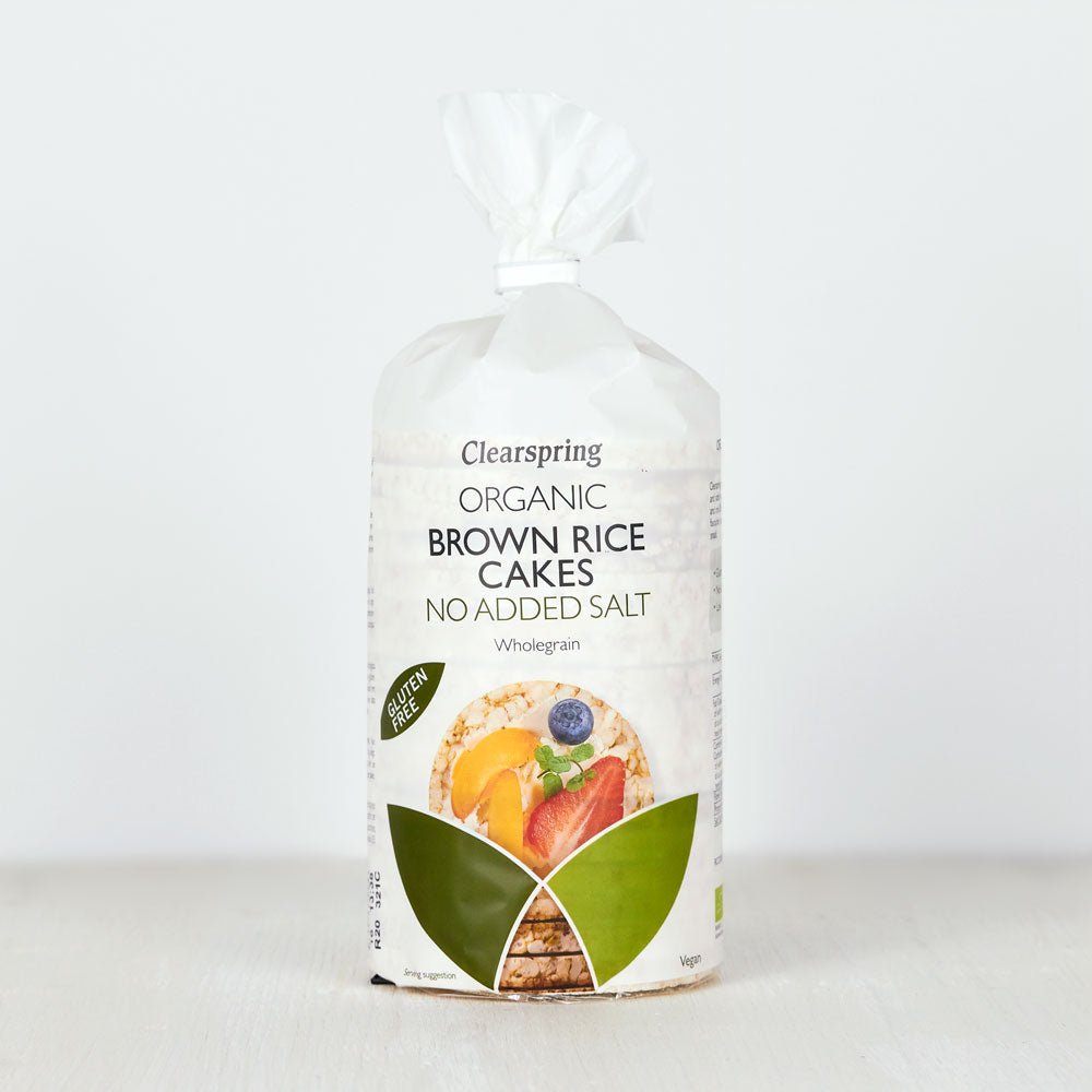 Organic Brown Rice Cakes - No Added Salt