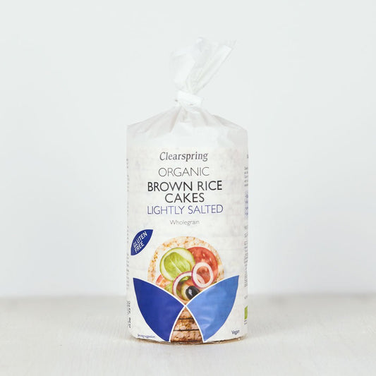 Organic Brown Rice Cakes - Lightly Salted