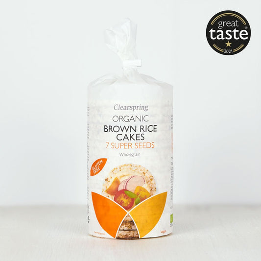 Organic Brown Rice Cakes - 7 Super Seeds