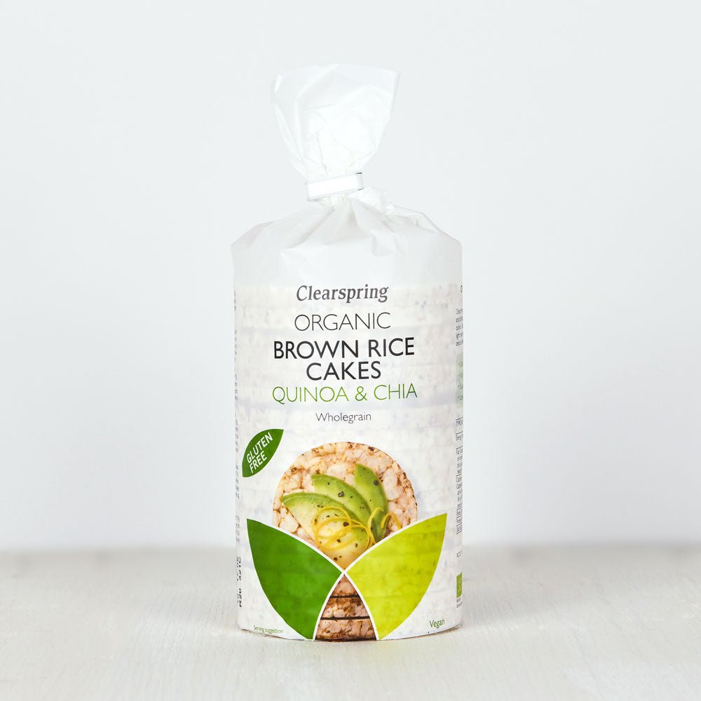 Organic Brown Rice Cakes - Quinoa & Chia