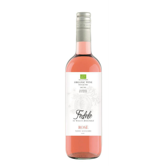 Rose Wine - Fedele Organic Rose Terre Siciliane IGP 75cl