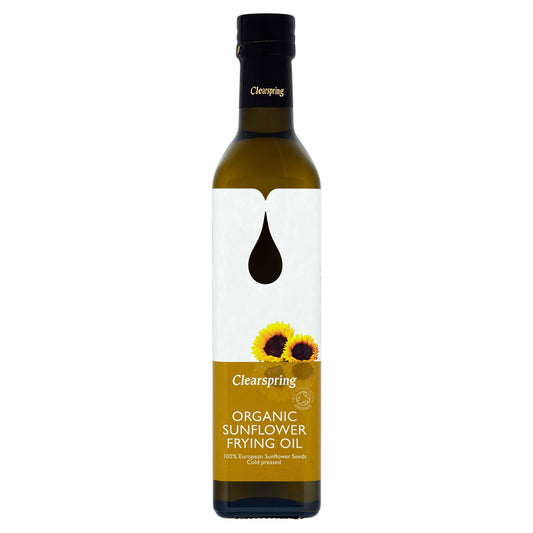 Organic Sunflower Frying Oil 500ml