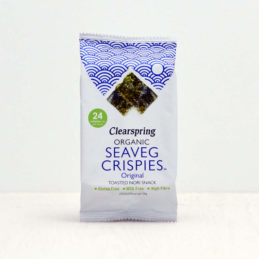 Organic Seaveg Crispies - Original (Crispy Seaweed Thins)