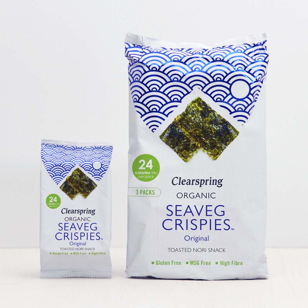 Organic Seaveg Crispies - Original (Crispy Seaweed Thins)