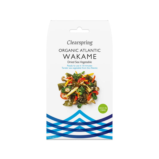 Organic Atlantic Wakame - Dried Sea Vegetable 25g