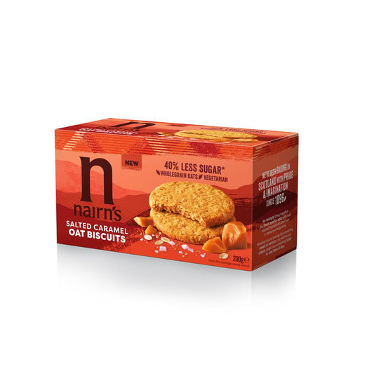 Salted Caramel Oat Biscuits 200g