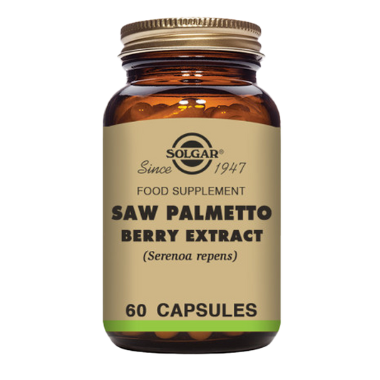 Saw Palmetto Berry Extract Vegetable Capsules - Pack of 60