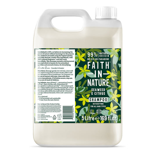 Seaweed & Citrus Shampoo 5Ltr