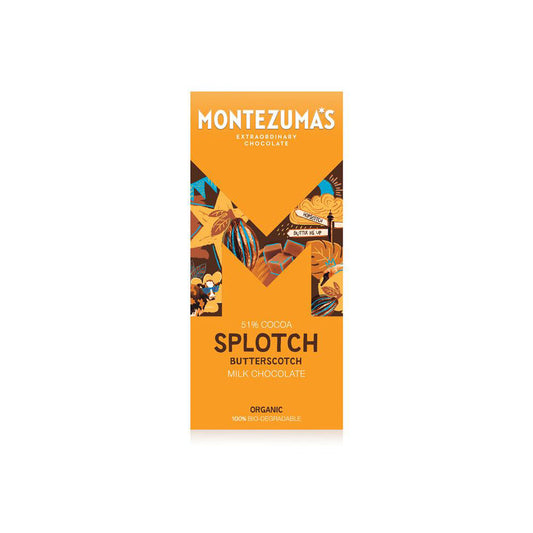 Splotch Organic 54% Milk Chocolate with Butterscotch 90g