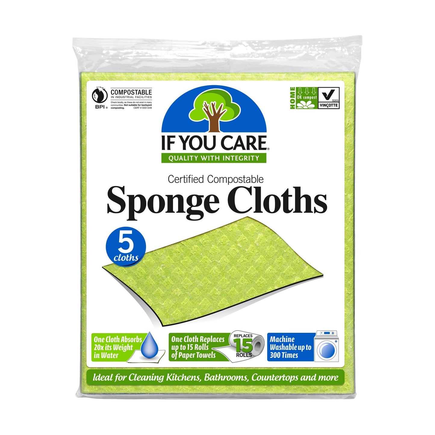 Sponge Cloths 5 Pack