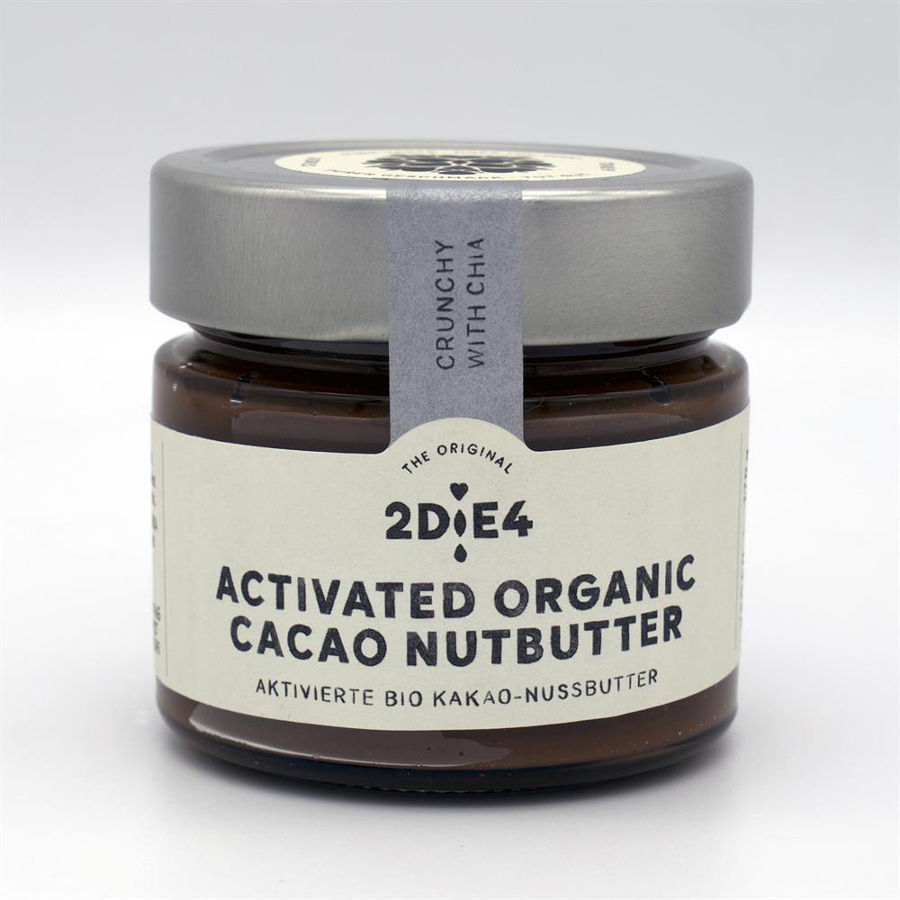 Organic Cacao Nutbutter CRUNCHY 170g