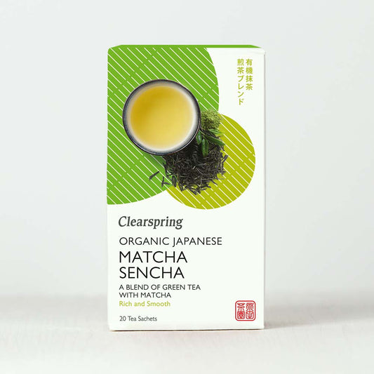 Organic Japanese Matcha Sencha - 20 Tea Sachets