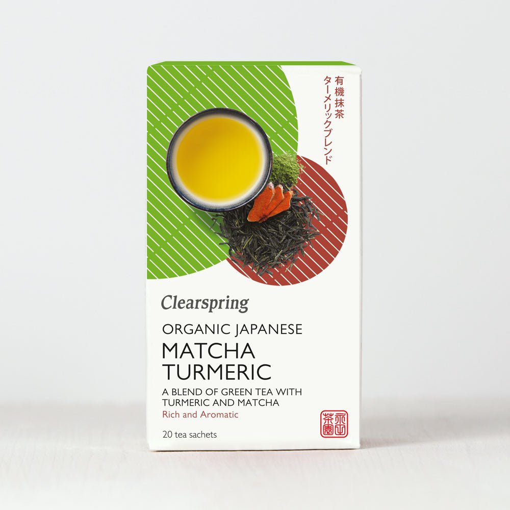 Organic Japanese Matcha Turmeric - 20 Tea Sachets