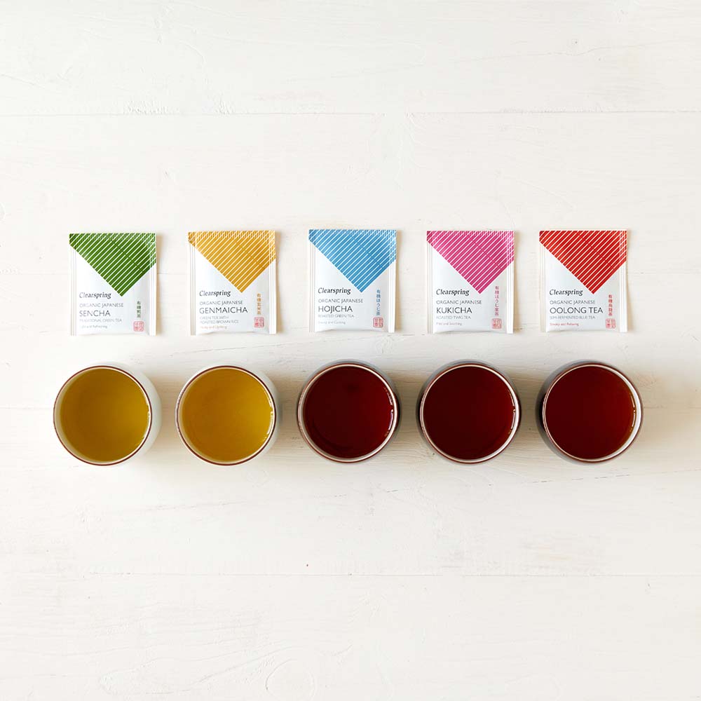 Organic Japanese Tea Selection - 5 Sachets