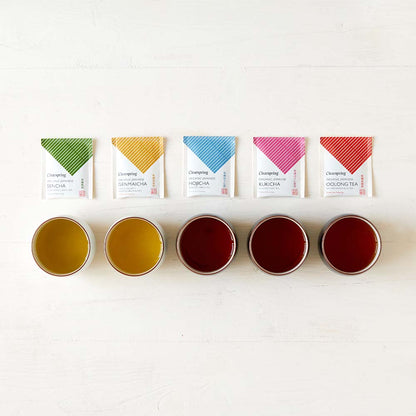 Organic Japanese Tea Selection - 10 Sachets