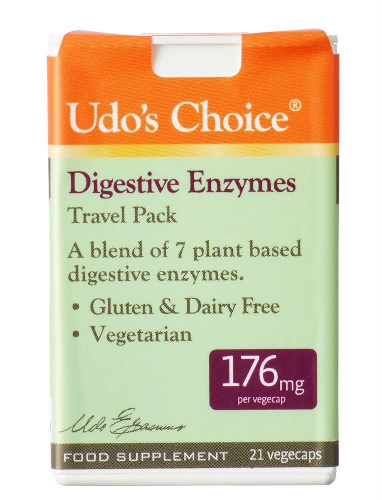 Digestive Enzyme contains 7 plant based enzymes 21 caps