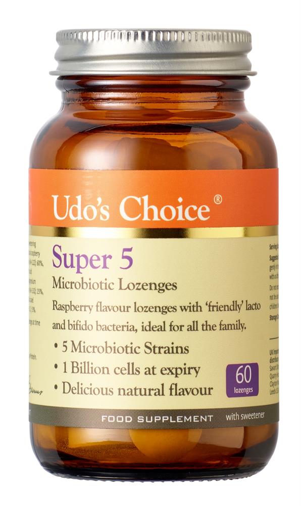 Super 5 Microbiotic 60 Lozenges