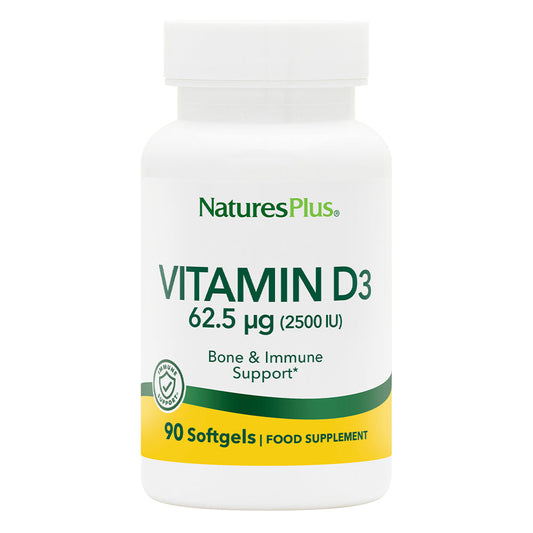 Vitamin D3 2500 IU Softgels