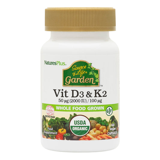 Source of Life Garden Vitamins D3 & K2