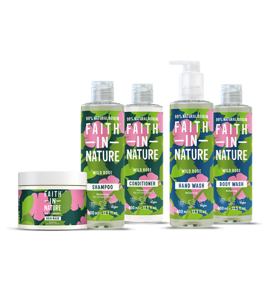 Wild Rose Hair & Body Care Bundle