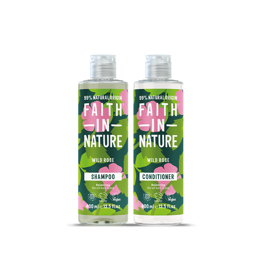 Wild Rose Shampoo and Conditioner Set