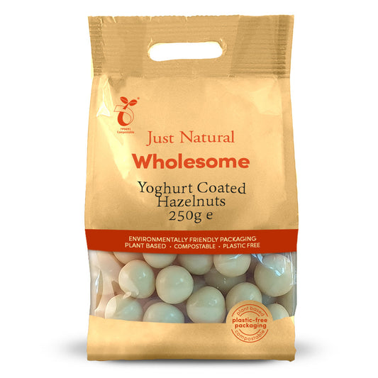 Yoghurt coated hazelnuts 250g