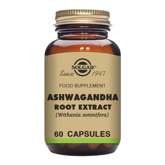 Ashwagandha Root Extract Vegetable Capsules - Pack of 60