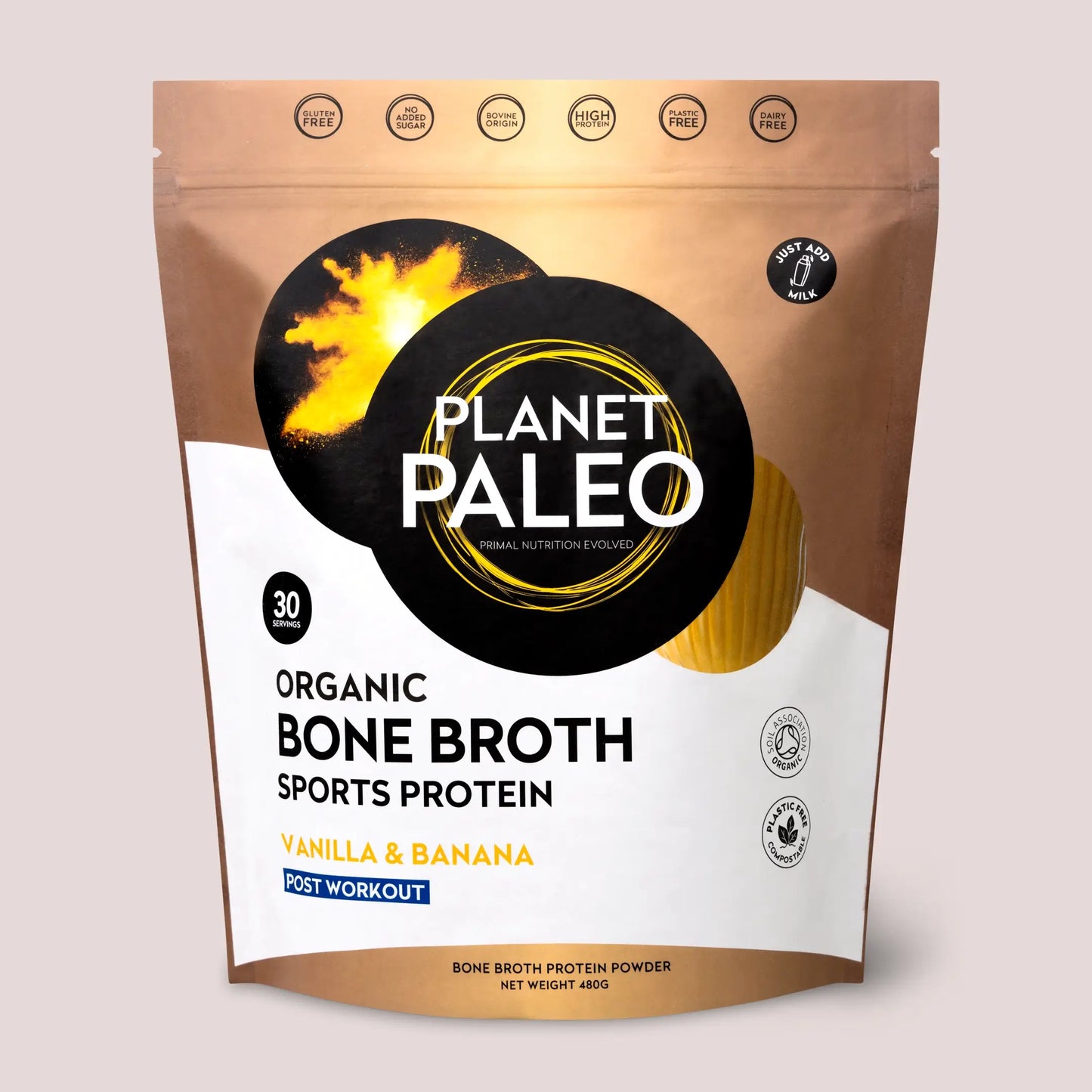 Bone Broth Protein Powder - Vanilla & Banana