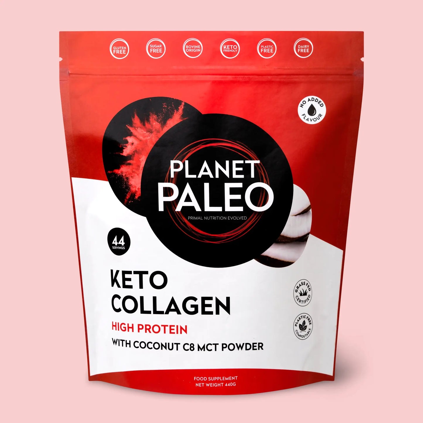 Keto Collagen & C8 MCT Powder