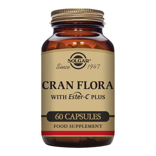 Cran Flora Cranberry Vegetable Capsules - Pack of 60