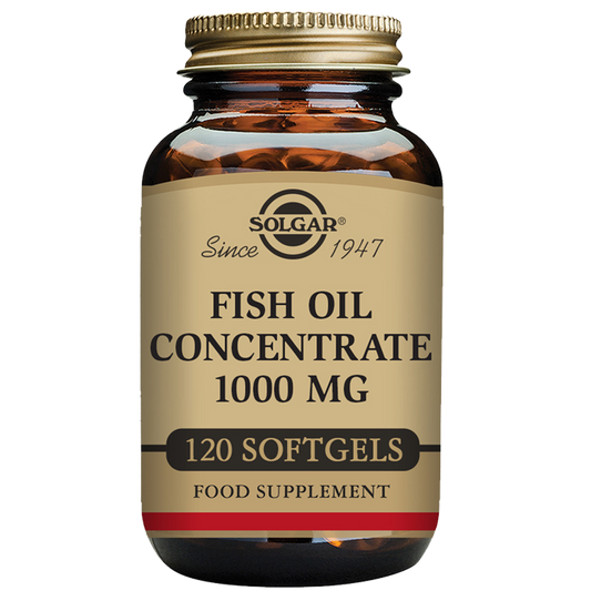 Fish Oil Concentrate 1000 mg Softgels - Pack of 120